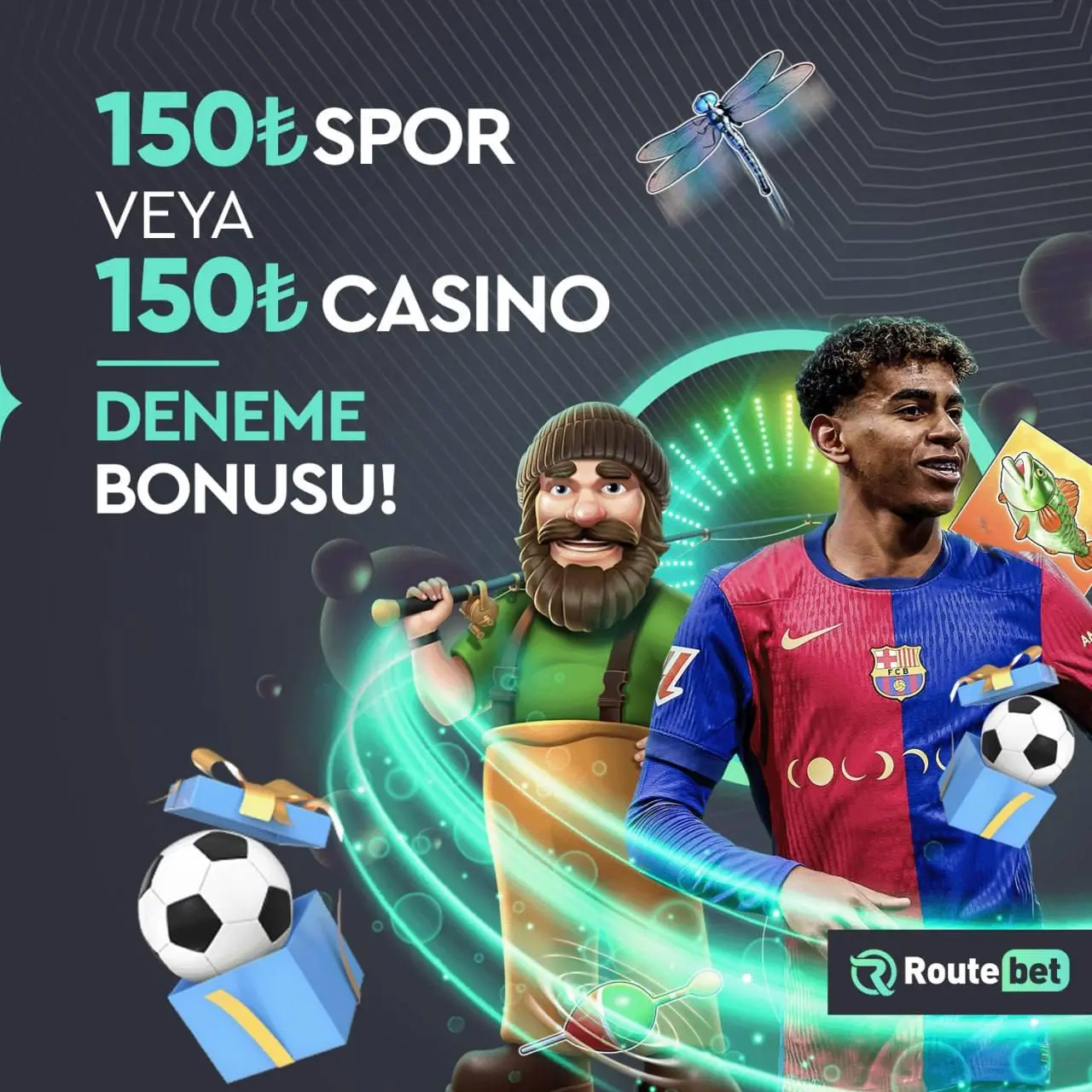 150 TL Yatırımsız Şartsız Deneme Bonusu